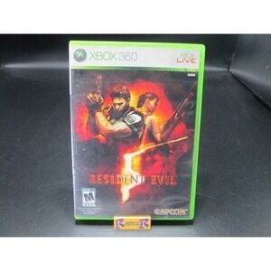 Resident Evil 5‎ (Xbox 360) - NO MANUAL